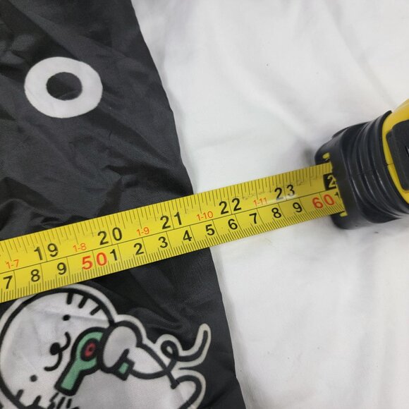 Petite Favor x Hello Kitty Black Large Tote Bag All Over Print Casual Storage - Picture 7 of 8